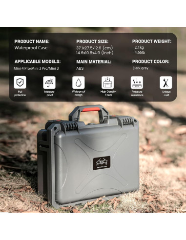 Funda Impermeable STARTRC PHOTO Mini 4 Pro Doble Capa