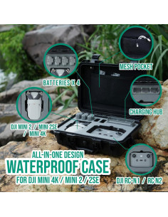 Funda Impermeable INNVO para DJI Mini 4K/2/2SE - Resistente 2