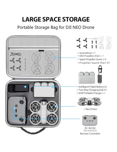 Funda de Transporte STARTRC PHOTO para Dron DJI Neo Fly More Combo 2