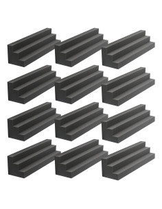Paneles Acústicos Trampa de Graves 12 Unidades 30.48x7.62x7.62cm