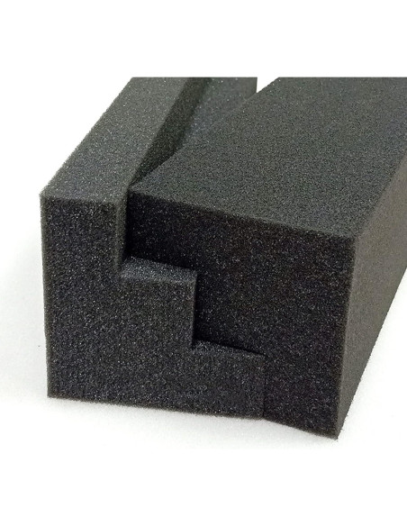 Paneles Acústicos Trampa de Graves 12 Unidades 30.48x7.62x7.62cm