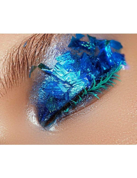 Juego de 200 Hojas de Hoja de Oro Imitación Y-Axis 4 Colores