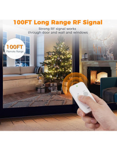 Enchufe de Control Remoto TESSAN 1250W 100ft Interior 2