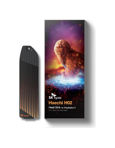 Disipador SK hynix Haechi H02 para SSD M.2 PS5 - Aluminio
