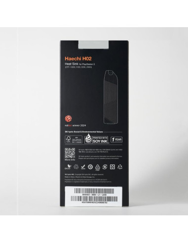Disipador SK hynix Haechi H02 para SSD M.2 PS5 - Aluminio