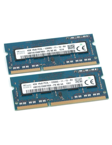 Memoria RAM Hynix 8GB (2x4GB) DDR3 SO-DIMM 1600MHz