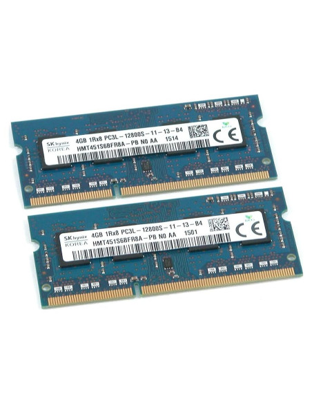 Memoria RAM Hynix 8GB (2x4GB) DDR3 SO-DIMM 1600MHz
