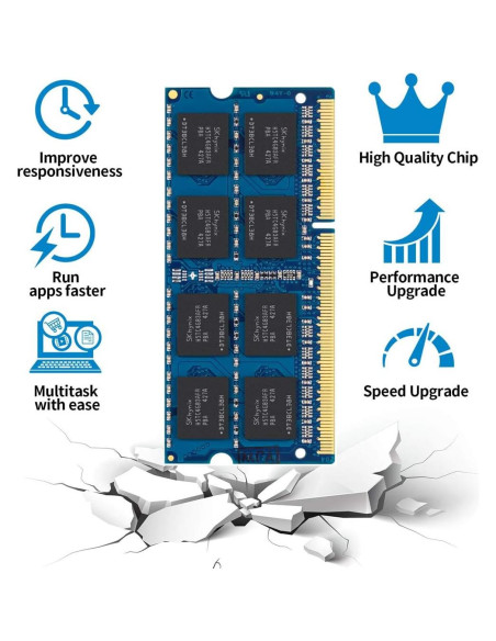 Memoria RAM 8GB DDR3L 1600MHz SODIMM Motoeagle 1.35V