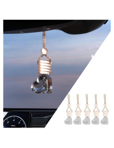 5PCS Ambientador Colgante para Auto Couslcd 8ml Corazón