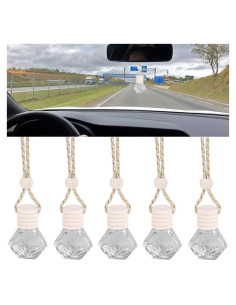 Ambientador de Auto Colgante Osilly 5PCS 8ml Vidrio Romboide