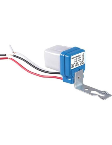 5 Interruptores de Luz Fotocélula Azuocn 110V Auto On/Off 10A