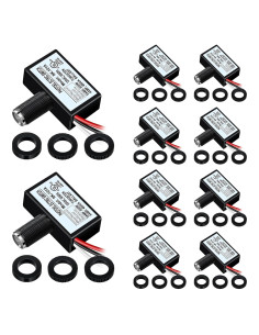Paquete de 10 Interruptores de Luz con Sensor Fotoeléctrico 220V