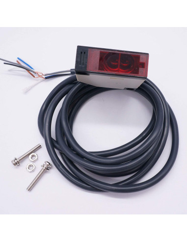 Sensor Fotoeléctrico Taiss E3JK-R4M1 12-240VDC 24-240VAC 3m