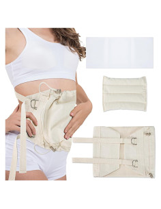 Compresa de Aceite de Ricino GLEFLE Ajustable 66-117 cm