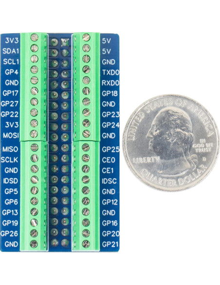 Placa de Conexión GPIO 40 Pines naughtystarts para Raspberry Pi