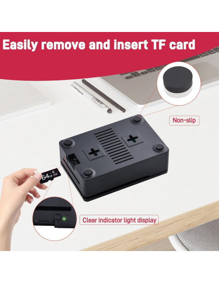 Caja GeeekPi para Raspberry Pi 5 con Ventilador Armor Lite V5