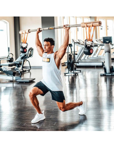 Barra de Entrenamiento BandBell Bamboo 203 cm 2.72 kg 2