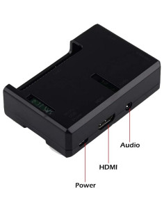 Caja Protectora ABS para Raspberry Pi 3B+/3B/2B - Negra 2