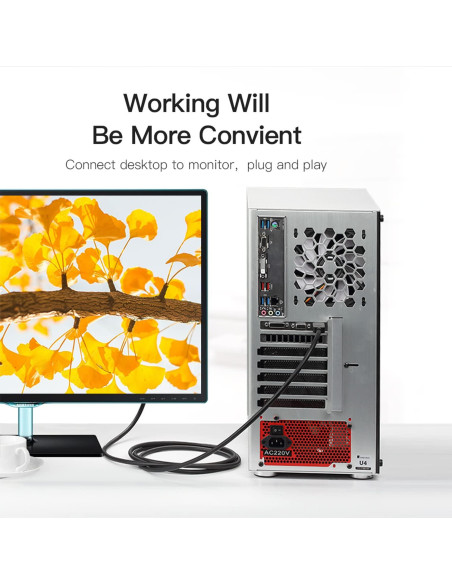 Cable HDMI a DVI Rulykar 2.0M Alta Velocidad 1080P