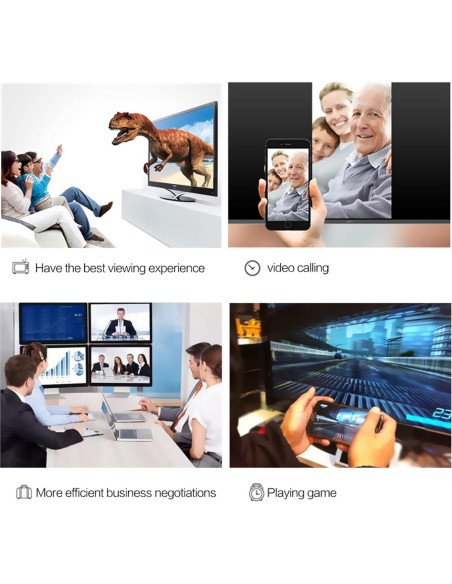 Cable HDMI a DVI Rulykar 2.0M Alta Velocidad 1080P