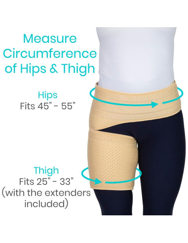 Faja de Cadera Vive para Alivio de Dolor y Lesiones - Unisex