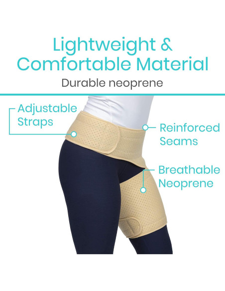 Faja de Cadera Vive para Alivio de Dolor y Lesiones - Unisex