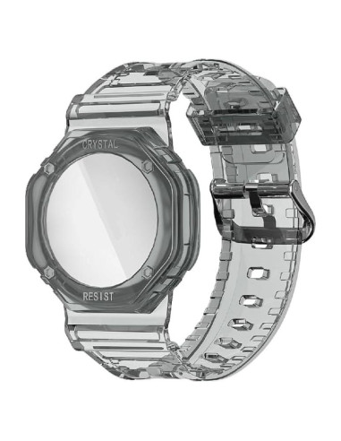 Funda Ajustable Antipérdida Tenghong2021 para AirTag - Negro