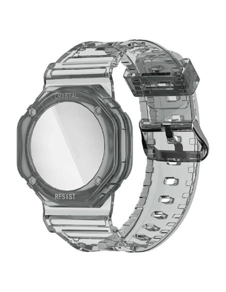 Funda Ajustable Antipérdida Tenghong2021 para AirTag - Negro