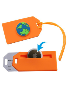 Etiqueta de Equipaje IoT Slash V2 con Compartimento para AirTag