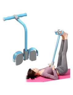 Entrenador Abdominal Pilarmuture con Banda de Resistencia Elástica