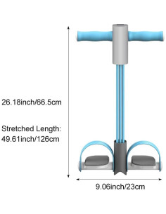 Entrenador Abdominal Pilarmuture con Banda de Resistencia Elástica 2