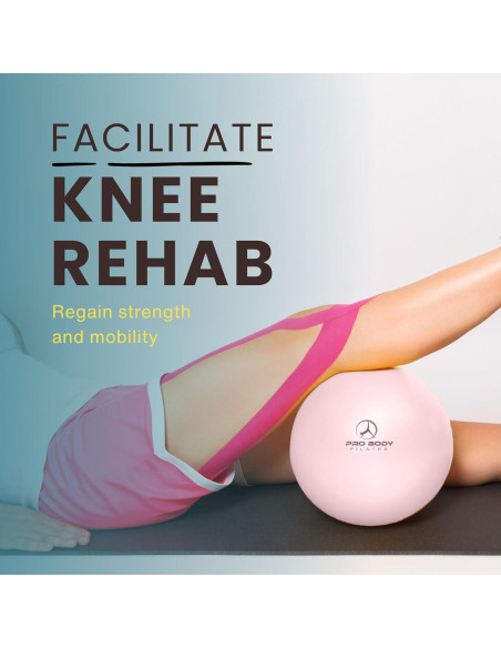 Pelota de Ejercicio ProBody Pilates 22.86 cm Rosa Anti-Explosión