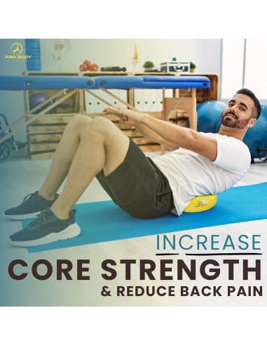 Pelota de Ejercicio ProBody Pilates 22.86 cm Rosa Anti-Explosión