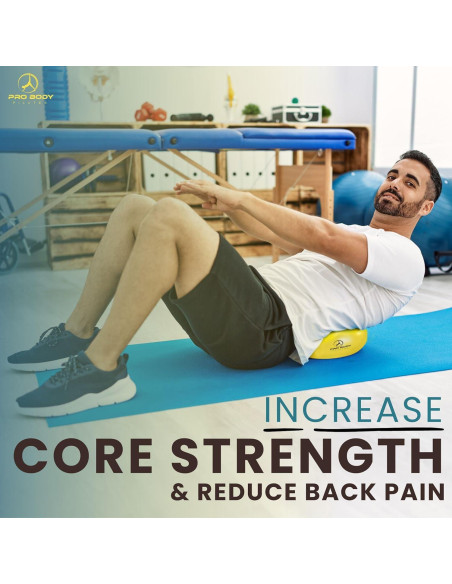 Pelota de Ejercicio ProBody Pilates 22.86 cm Rosa Anti-Explosión