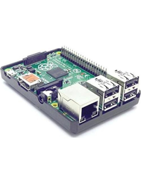 Carcasa Jet Black SB Components para Raspberry Pi 3 y 2