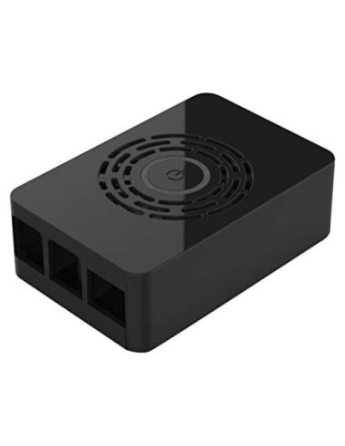 Caja Raspberry Pi 4 Multicomp PRO con Botón de Encendido