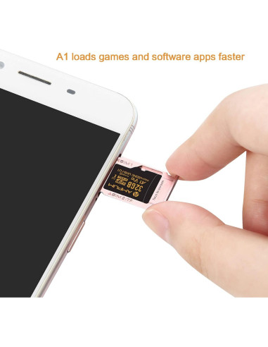 Tarjeta Micro SD Amplim 32GB Clase 10 UHS-I V10 con Adaptadores