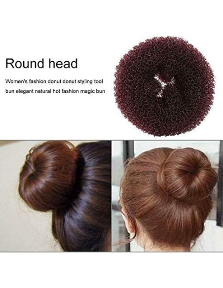 Juego de 18 Fabricantes de Moño de Dona SZMWL - 3 Tamaños