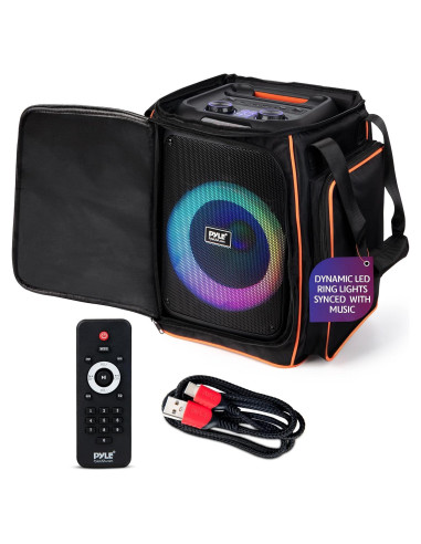 Altavoz Bluetooth Pyle PPHP8496BG 100W con Bolsa de Transporte