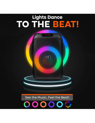 Altavoz Bluetooth Pyle PPHP8496BG 100W con Bolsa de Transporte