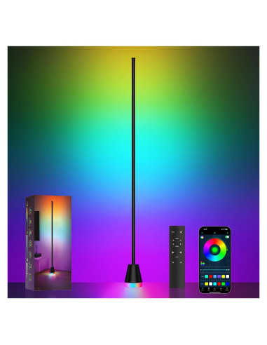 Lámpara de Pie RGB Inteligente KPEPIX - LED 1600 Lúmenes