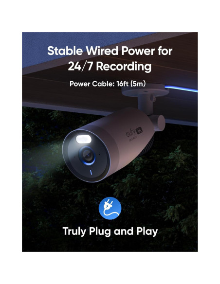 Kit de 2 Cámaras de Seguridad eufyCam E330 4K Wi-Fi