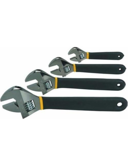 Juego de Llaves Ajustables Wideskall 4 Piezas 15-30 cm