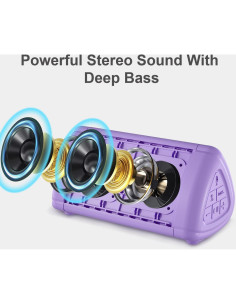 Altavoz Inalámbrico Bluetooth Prosonic BT3 10W Resistente al Agua 2