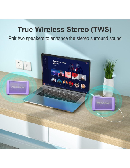 Altavoz Inalámbrico Bluetooth Prosonic BT3 10W Resistente al Agua