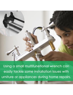 Juego de Llave de Lavabo Multifuncional Zieuyend 2 Piezas 2