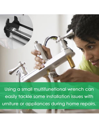 Juego de Llave de Lavabo Multifuncional Zieuyend 2 Piezas