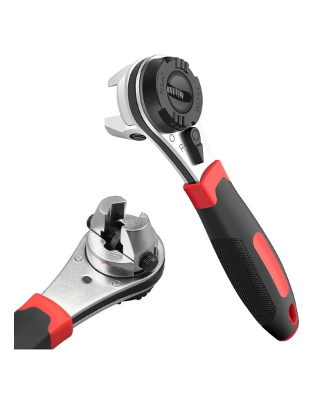 Kit Llave de Carraca Ajustable CMTOOL 6-22mm Mango Antideslizante