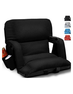 Sillas de Gradas Anchas y Reclinables yeyeeyyee - 57.15 cm Negro