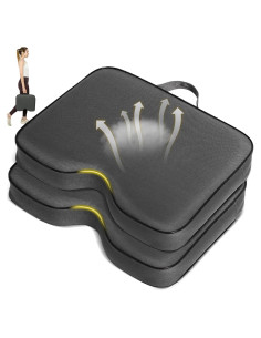 Cojines para Estadio FASTMOMENT - 2 Pcs Portátiles Acolchados